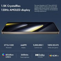 El Más Reciente Smartphone POCO F6 5G Versión Global Snapdragon 8s Gen 3 Octa Core Pantalla AMOLED 1.5K de 6.67'' Carga Turbo de 90W Batería de 5000mAh