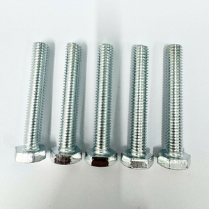 DIN 933 lớp 4.8 <span class=keywords><strong>M6</strong></span> kẽm mạ đầy đủ chủ đề hình lục giác đầu bu lông <span class=keywords><strong>Hex</strong></span> ổ cắm đầu vít nắp được thực hiện trong THV ốc vít Việt Nam - Product Image 5