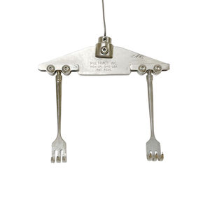 Ensemble de système de rétracteur RULTRACT Skyhook de qualité supérieure assemblage à cliquet avec système de rétracteur de chirurgie thoracique et cardiovasculaire à pince - Product Image 2