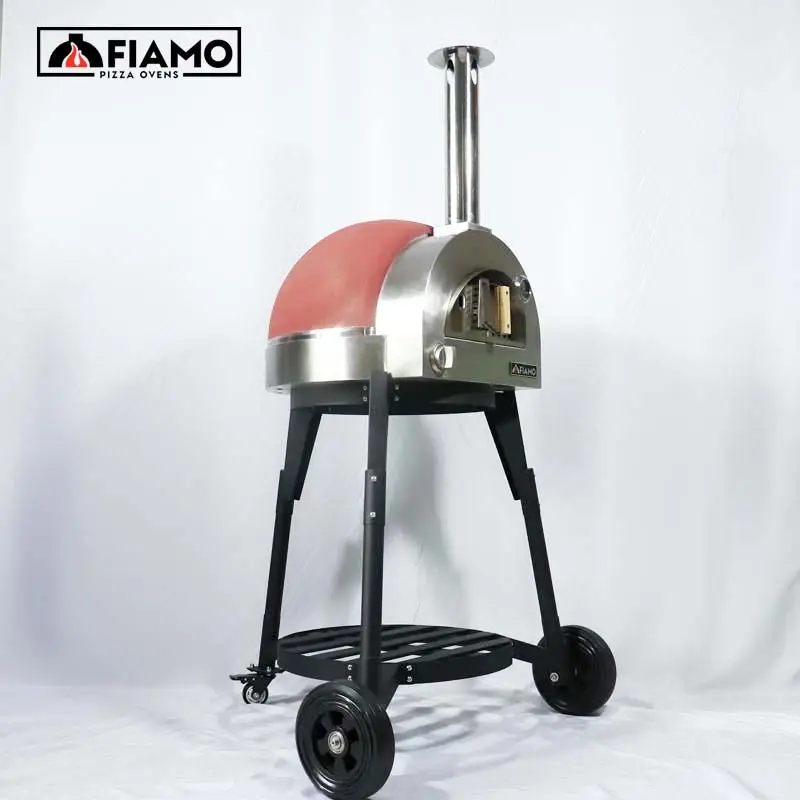 Equipamento de cozimento forno de pizza de pedra profissional fogão a gás propano acampamento com conjunto de ferramentas de alumínio para churrasco