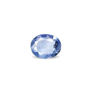 Zafiro Azul de 3.31 Quilates, Gema Natural Facetada y Calibrada, Color Azul Real de 10 mm, Altura de 8 mm, 6 mm de Grosor, Piedra Suelta Tratada con Calor - Product Image 1