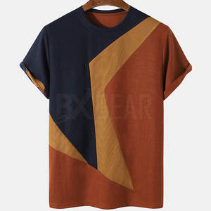 Factory Direct Sale Simple <b>Round</b> Neck Men T-Shirt With Lightweight Fabric Breathable Feel And Easy Fit - Product Image 1