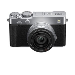 X-E5 Mirrorless Silver Compact <b>Digital</b> <b>Camera</b> XF 23mm F/2 R WR Lens Kit 40.2MP APS-C CMOS Sensor 4K <b>Video</b> Recording HD Zoom - Product Image 2