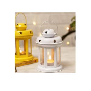 Decoración colgante de calidad de farol de Metal de Salsa más vendida con acabado pintado diseño de varios colores para decoración del hogar - Product Image 6