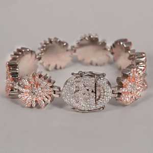 Our Women Bracelet Boasts Stylish Design With 925 Sterling Silver Moissanite Diamonds Making Truly Distinctive Accessories - Product Image 2