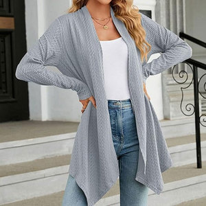 Suéter Cárdigan de Aspecto Elegante y Fácil de Combinar, con Tacto Suave y Calidez Equilibrada - Product Image 2