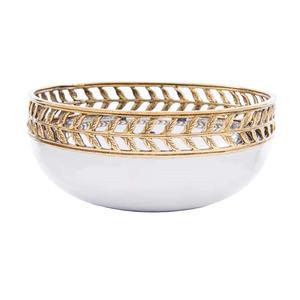 Nouveau design moderne et luxueux de bol en laiton avec écrous, servant de bol décoratif, fabricant et exportateur de bols à bonbons décoratifs personnalisés - Product Image 3