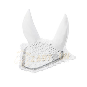 Meilleure vente de filet d'oreille d'équitation en coton doux professionnel bonnet d'oreille/filet/capuche équestre personnalisable - Product Image 6