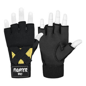 Gants de boxe en néoprène, protège-poings, bandages pour les mains pour l'entraînement au MMA et au Muay Thai - Product Image 4