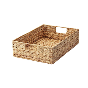 ตะกร้าถาดใส่ผักตบชวาแบบปรับแต่งรูปทรงและสีบ้าน - Product Image 1