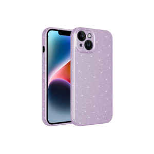 Funda de Teléfono Netzy Lilac Luxury Glitter Diamond para iPhone 14 Plus, Antihuellas con Protección de Cámara - Product Image 1