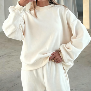 Sweat à capuche brodé personnalisé pour femme, en coton biologique lourd, tricoté, décontracté, respirant, séchage rapide, 180g - Product Image 1