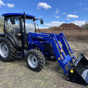 Tractor Usado Lovol EPA de 50hp 60hp 70hp 80hp 90hp 100hp, Tractor Agrícola Diésel 4x4 con Cargador Frontal - Product Image 1