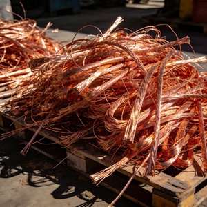 เศษลวดทองแดง ลวดทองแดงสะอาดเงา โลหะความบริสุทธิ์สูงสำหรับใช้ซ้ำ - Product Image 3