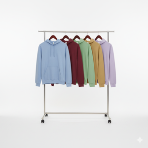 2025 Otoño temporada hombres 100% algodón peso pesado polar pulóver Sudadera con capucha personalizado Digital OEM servicio al por mayor de gran tamaño Sudadera con capucha Logo - Product Image 2