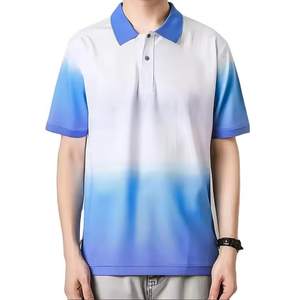 Camisas POLO transpirables 100% para hombre, perfectas para ropa informal de negocios/Stock. - Product Image 1