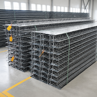 Plateforme de treillis en acier pour la construction de bâtiments de bureaux de grande hauteur, plaque de support en béton préfabriqué pour dalle structurelle