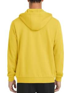 Streetwear 450gsm 100% Cotton Oversized Mens Zip up Hoodies Casual Blank <b>Zippered</b> <b>Hoodie</b> Men's Hoodies - Product Image 2