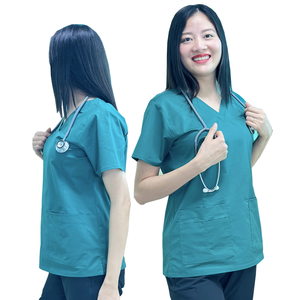 Sao Mai FMF Ensembles d'uniformes d'allaitement confort unisexe fabriqués sur mesure au Vietnam OEM ODM Pantalon droit à taille élastique pour l'hiver - Product Image 3