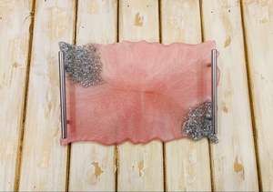 Acheter plateaux en résine de qualité supérieure avec poignée en métal pour la décoration de la cuisine de la maison de luxe boutique en ligne - Product Image 4