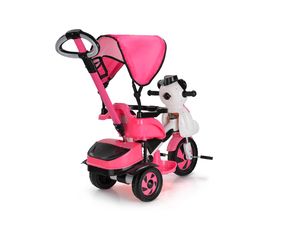 Tricycle en plastique pour bébés et enfants avec poignée parentale, léger, vélo d'équilibre pour bébés et tricycle pour tout-petits OEM en Turquie 2025 - Product Image 5
