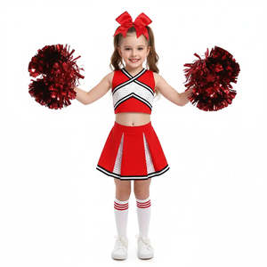 Uniformes de Porristas, Disfraz de Pom Pom Girl para Niñas - Product Image 1