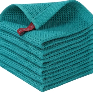 Toalla absorbente multifuncional de microfibra para baño, cocina, gofres, paño de limpieza de algodón para <span class=keywords><strong>estudiantes</strong></span>, 25*25 CM - Product Image 6