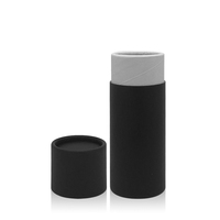 Flacon d'huile essentielle en verre givré noir de luxe personnalisable avec logo, 5 ml, 10 ml, 15 ml, 20 ml, 30 ml, 50 ml, 100 ml, avec boîte