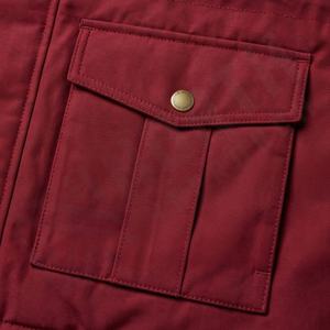 Veste parka en molleton de coton standard de qualité supérieure, coupe-vent, chaude, pour l'hiver, avec capuche réglable, taille plus, pour homme, thermique - Product Image 5