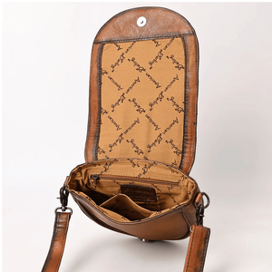 Nuevo Bolso Tote de Cuero Repujado a Mano Estilo Bohemio para Mujer, Bolso de Hombro Vaquero, de Cuero Vacuno, para Viajes, Compras, Vida Diaria, Verano - Product Image 5