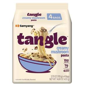 Best Quality Samyang <b>Tangle</b> Creamy Mushroom Pasta 105g Korean Instant Noodle Big Bowl Wholesale - Product Image 3