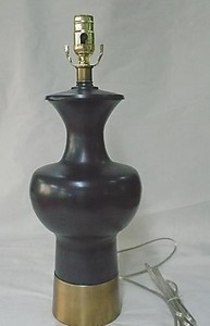 Lámpara de mesa de cristal de estilo ministalista, lámpara negra portátil, cuerpo de pantalla blanca, 12V AC, alimentación para dormitorios, casas, lectura, Bombilla LED - Product Image 4