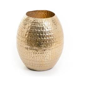 Jarrón de Flores Grande Dorado al por Mayor, Diseño Atractivo, Jarrón de Flores de Metal, Maceta de Alta Calidad - Product Image 1