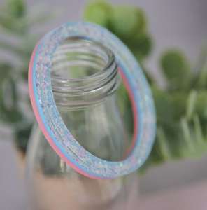 Fashion Inspired Resin Bangles with Unique Artistic Design and Real <b>Flower</b> Touch for <b>Girls</b> Elegant Gift Jewelry - Product Image 6