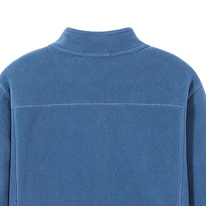 New Arrived Men's Light <b>Weight</b> High Durability Winter Wool Fabric Fleece Jackets <b>Stand</b> Hood Professional Custom High Street - Product Image 4