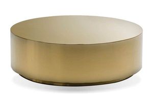 Table basse extensible moderne de luxe en fer avec plateau en marbre blanc, finition thermolaquée, taille personnalisable, faite à la main, facile à nettoyer - Product Image 4