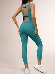 Ensemble de vêtements de sport pour femmes, vêtements de yoga, vêtements de sport respirants, legging de gym sans couture, justaucorps sexy, combinaisons de yoga - Product Image 5