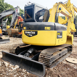 สภาพดี ผลิตในญี่ปุ่น รถขุดไฮดรอลิกมือสอง Komatsu PC78US-6 ขนาด 7 ตัน ของแท้ ที่เซี่ยงไฮ้ - Product Image 4