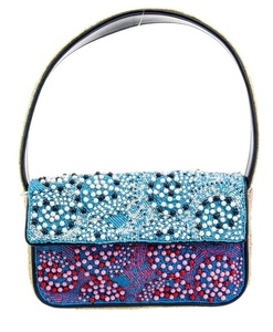 Sac à bandoulière géométrique coloré fait main de qualité supérieure, sac à main en tissu perlé artisanal, sac à main personnalisé tendance pour femmes 2026 - Product Image 2