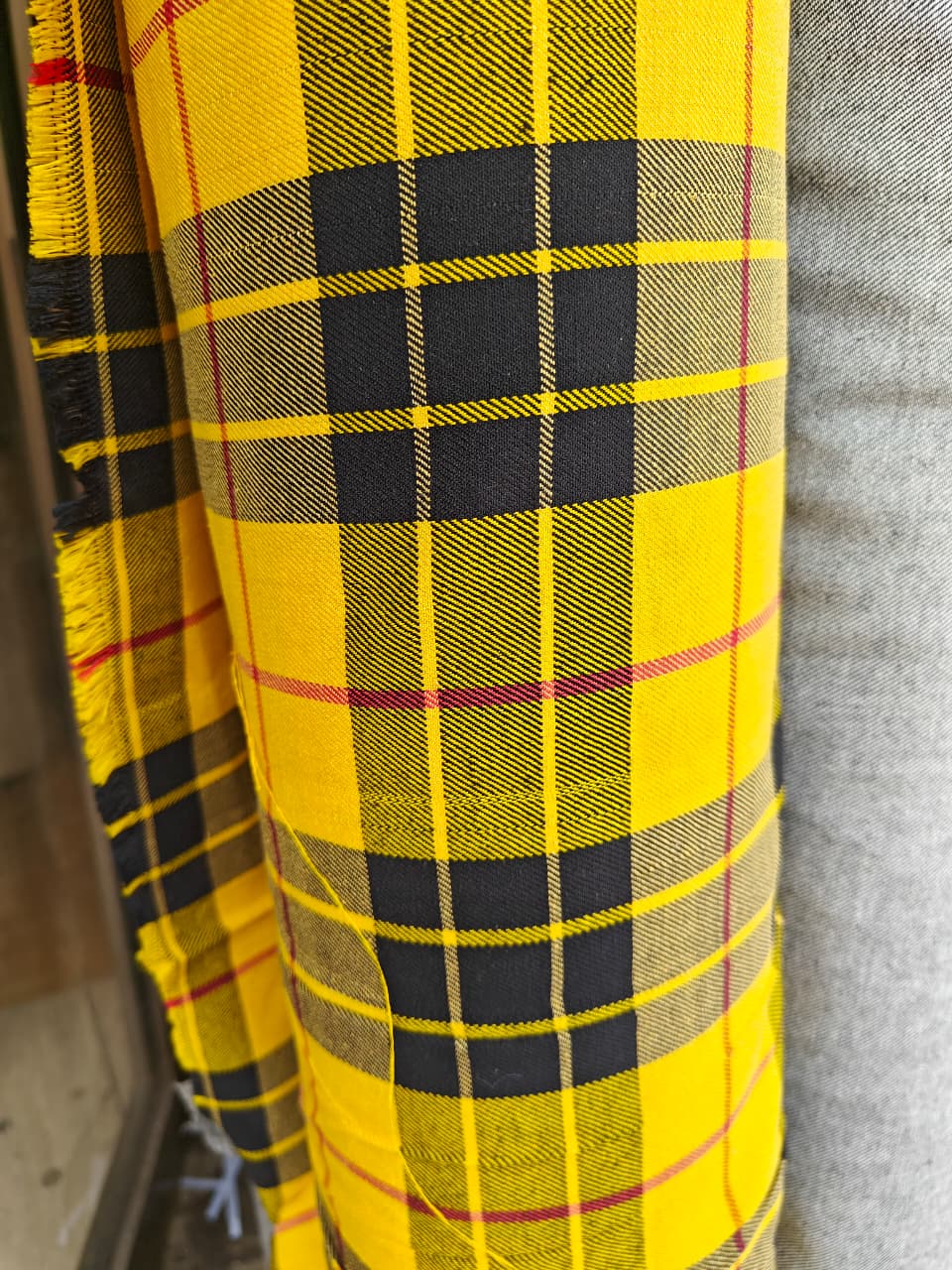 Plaid à carreaux