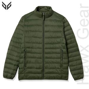 Nouvelle Veste Rembourrée Homme 2024 Tendance Confortable Respirante Écologique en Coton Rembourré Couleur Unie Style Urbain en Toile - Product Image 1