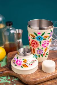 Coctelera de acero inoxidable de grado alimenticio de 25 oz y 750 ml, herramienta de barman perfecta para barman, juegos de barra de coctelera de bebida de Martini plateado - Product Image 2