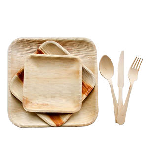Plateau décoratif en bois de mangue, assiettes de chargeur, ensemble complet d'ustensiles de cuisine, vaisselle de toutes tailles et couleurs, vaisselle en bois personnalisée - Product Image 3