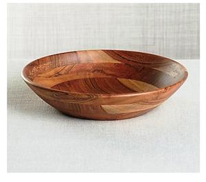 Acacia Wood Bowls 1 Top Selling Salad Bowl Platter Customized Size Made in India - Product Image 2