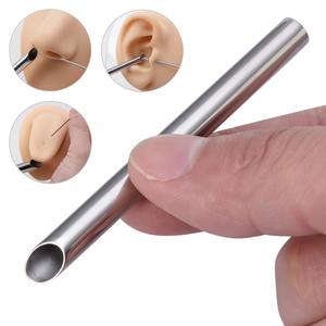 Tubo de Recepción Quirúrgico de Acero Inoxidable de Alta Resistencia con Fuente de Alimentación Manual, Certificado CE Clase I, Instrumento Médico, Tamaños 15/20/25 cm - Product Image 1