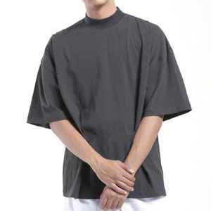 เสื้อยืดผู้ชายผ้าฝ้าย100% แบบทรงหลวม - Product Image 3