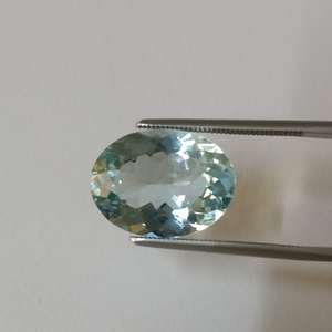 อัญมณีทรงวงรี100% พลอยสีฟ้าจากธรรมชาติเกรดสูง - Product Image 6