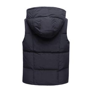 Chaleco de invierno sin mangas con capucha para mujer, chaqueta acolchada - Product Image 3