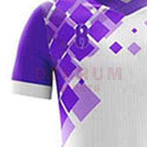 Uniformes de Voleibol de Manga Corta Transpirables de Verano con Diseño Moderno y Estilo Único, Servicio OEM, Personalizables, Malla 100% Poliéster - Product Image 6