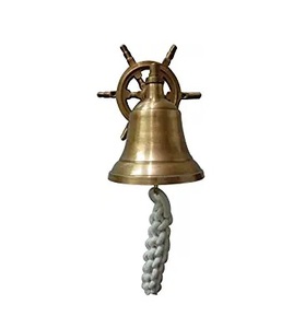 Cloche de bateau en laiton massif, pour église, nouveau, pour boutons de porte, prix de gros - Product Image 3